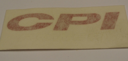 CPI Oliver Dekal framskärm röd/vit Q0F-61191-00-00