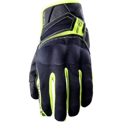 Hanske Five RS3 Svart/Gul  stl. L 