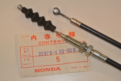 Honda CR250 -79 Kopplingswire  22870-430-000 