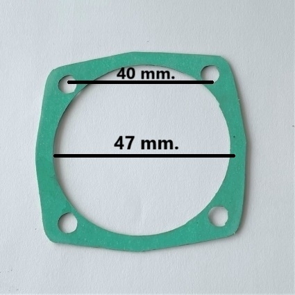 Husqvarna 1980- Flänspackning Ø 47mm. 1225360-02