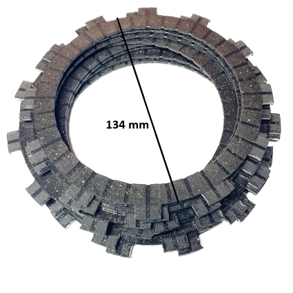 Husqvarna Lamellpaket  1987-88  1614408-01 Begagnat. Used