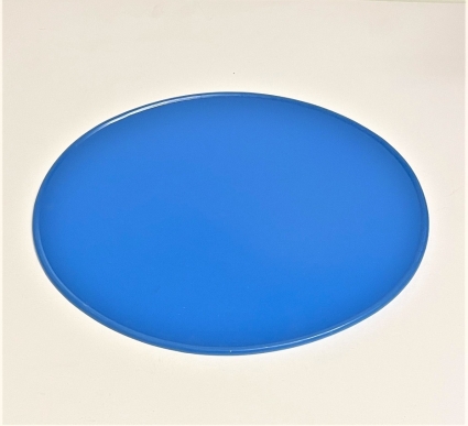 Husqvarna Nummerplåt Oval Blå  1519001-05