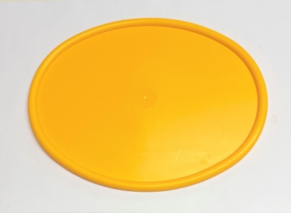 Husqvarna Nummerplåt Oval  Gul  1519001-03