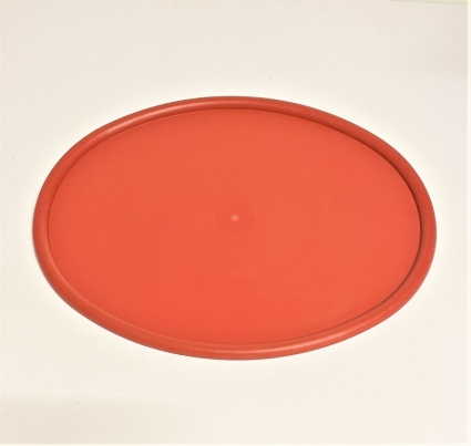 Husqvarna Nummerplåt Oval  Röd  1519001-04