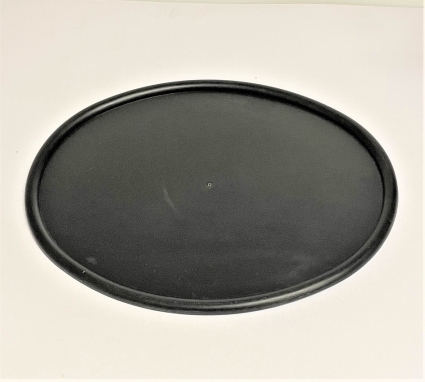 Husqvarna Nummerplåt Oval Svart  1519001-06