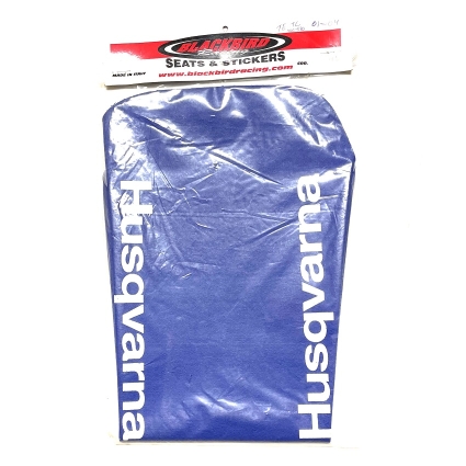 Husqvarna Sadelöverdrag 4-T 01-04 Svart-Blå 1607-02