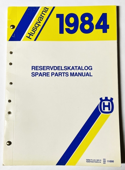 Husqvarna Spare Parts Manual 1984  1517755-01