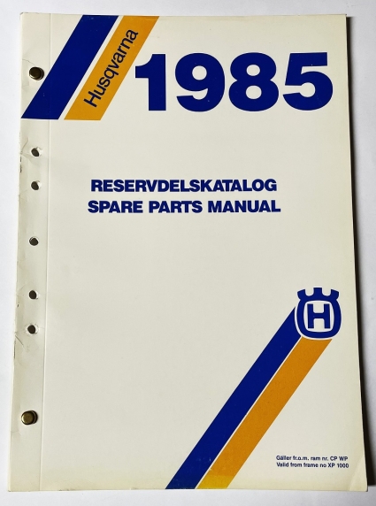 Husqvarna Spare Parts Manual 1985 1517818-01  