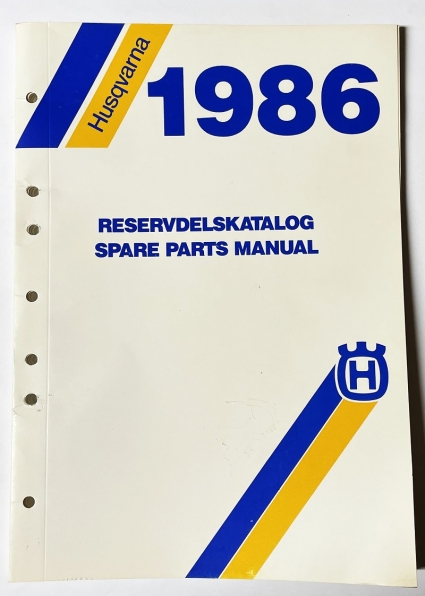 Husqvarna Spare Parts Manual 1986 1517892-01