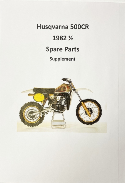 Husqvarna Supplement 500CR 1982 ½   1012088-96 Kopia
