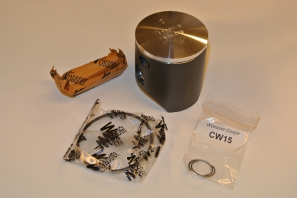 Kawasaki KX125  01-02 Kolvsats  Wiseco 46-40-4391