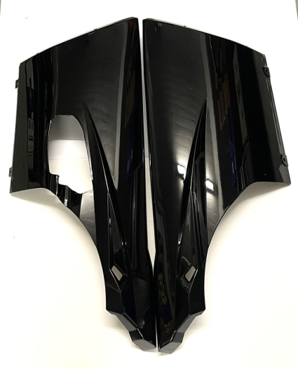 Keeway Matrix 50 Kåpor, Undre Golv H+V   65409BMMTBH0 Down Cover. Black