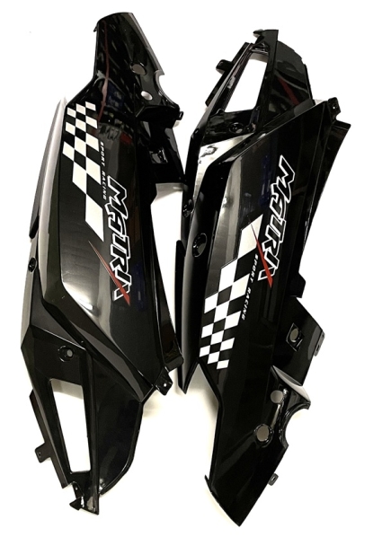 Keeway Matrix 50, Side Cover H+V  65602BMMTBA0 Side Cover, Svart