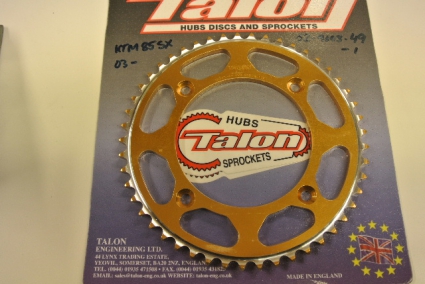 KTM 85 SX 03-18 HVA TC85 14-18  Bakdrev Talon 49 Kugg