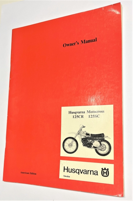 Owners Manual 125 CR 1974-74.  1018017-26