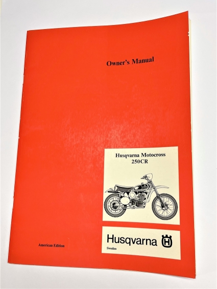 Owners Manual 250 CR MAG. 1974  MK   1018018-26