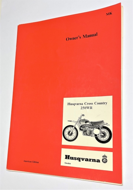 Owners Manual 250 WR1973-74 MK   1018013-26