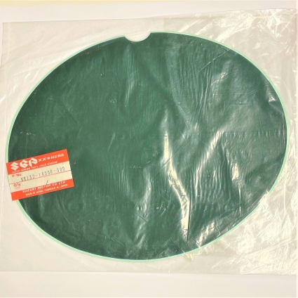 Suzuki RM Decal Front Plate Green. 68132-14300-000