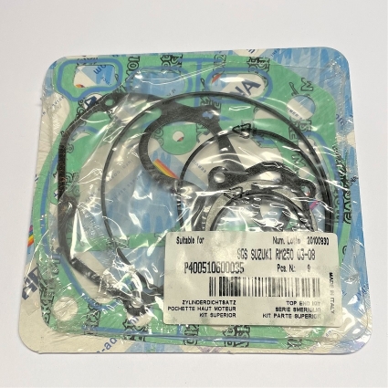 Suzuki RM250 2003-08 Gasket Set Cylinder.  46-22-356