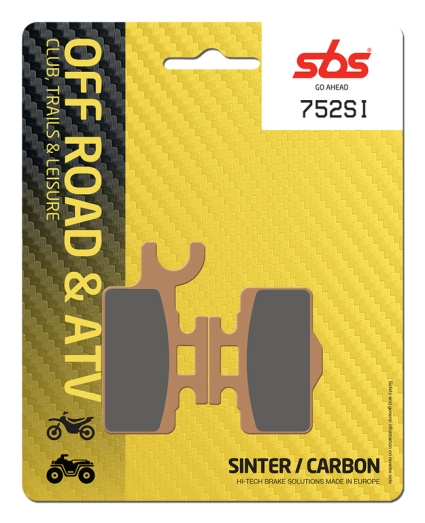 Suzuki RM60  Bromsbelägg  23-752SI SBS SI