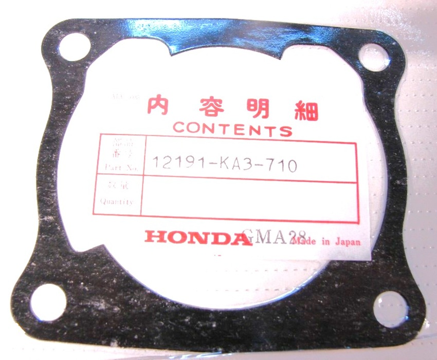 Honda CR125R 1983 Cyl.fot packning 12191-KA3-710  12191-Ka3-306