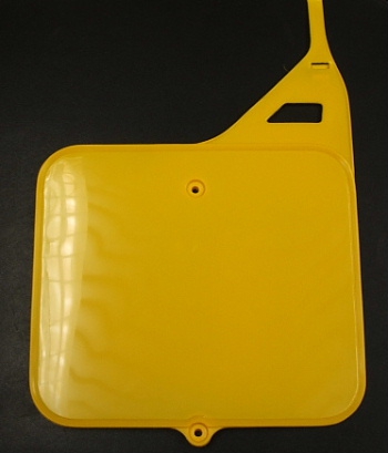 UFO  No. Plåt fram gul  650-2910-101